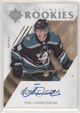 2018-19 Upper Deck Ultimate Collection - [Base] #54 - Tier 1 - Ultimate Rookies Autographs - Isac Lundestrom /299