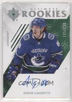 Tier 1 - Ultimate Rookies Autographs - Adam Gaudette #/299