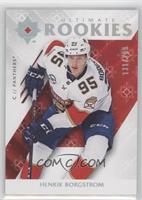 Tier 1 - Ultimate Rookies - Henrik Borgstrom #/299