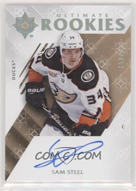 2018-19 Upper Deck Ultimate Collection - [Base] #75 - Tier 1 - Ultimate Rookies Autographs - Sam Steel /299