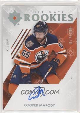 2018-19 Upper Deck Ultimate Collection - [Base] #79 - Tier 1 - Ultimate Rookies Autographs - Cooper Marody /299