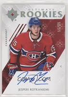 Tier 2 - Ultimate Rookies Autographs - Jesperi Kotkaniemi #/99