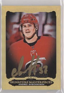 2018-19 Upper Deck Ultimate Collection - Signature Masterpieces #USM-AS - 2019-20 Ultimate Collection Update - Andrei Svechnikov