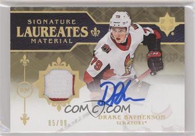 2018-19 Upper Deck Ultimate Collection - Signature Material Laureates #SML-DB - Drake Batherson /99