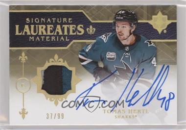 2018-19 Upper Deck Ultimate Collection - Signature Material Laureates #SML-TH - Tomas Hertl /99