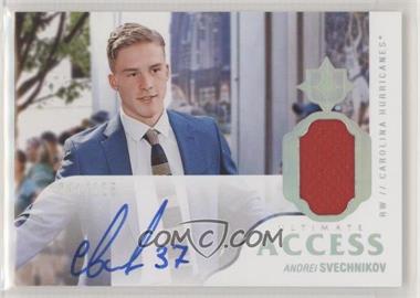 2018-19 Upper Deck Ultimate Collection - Ultimate Access Autographs #AS - 2019-20 Ultimate Collection Update - Andrei Svechnikov /125