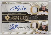 2019-20 Ultimate Collection Update - Ryan Donato, Jakub Zboril #/49