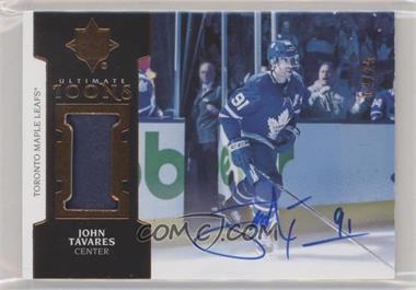 2018-19 Upper Deck Ultimate Collection - Ultimate Icons Autographs - Premium Materials Copper #UIA-JT - John Tavares /25