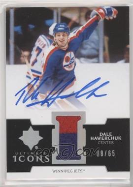 2018-19 Upper Deck Ultimate Collection - Ultimate Icons Autographs #UIA-DH - Dale Hawerchuk /65