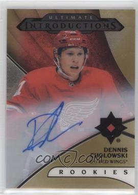 2018-19 Upper Deck Ultimate Collection - Ultimate Introductions - Gold #UI-3 - Autographs - Dennis Cholowski