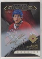 2019-20 Ultimate Collection Update - Jesperi Kotkaniemi #/10