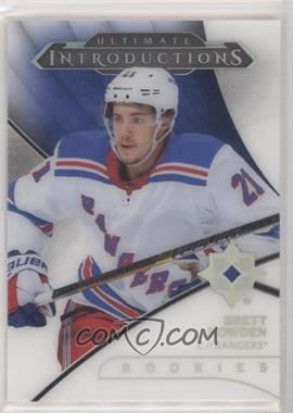 2018-19 Upper Deck Ultimate Collection - Ultimate Introductions #UI-33 - Tier 3 - Brett Howden