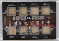 Frank Mahovlich, Jacques Plante, Dickie Moore, Doug Harvey, Bernie Geoffrion, J…