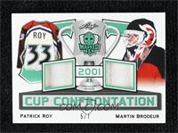 Patrick Roy, Martin Brodeur #/7