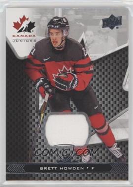 2018 Upper Deck Team Canada Juniors - [Base] - Team Canada Jerseys #18 - Brett Howden