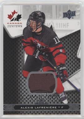 2018 Upper Deck Team Canada Juniors - [Base] - Team Canada Jerseys #25 - Alexis Lafreniere