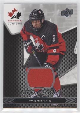 2018 Upper Deck Team Canada Juniors - [Base] - Team Canada Jerseys #33 - Ty Smith