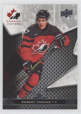 2018 Upper Deck Team Canada Juniors - [Base] #4 - Robert Thomas