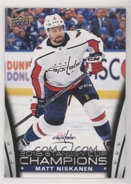 2018 Upper Deck Washington Capitals Stanley Cup - [Base] #25 - Matt Niskanen