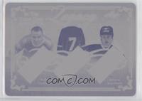 King Clancy , Tim Horton , Borje Salming #/1