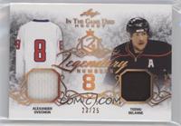 Alexander Ovechkin , Teemu Selanne #/25