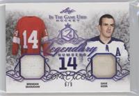 Brendan Shanahan , Dave Keon #/9