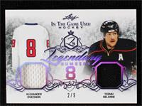 Alexander Ovechkin , Teemu Selanne #/9