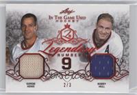 Gordie Howe , Bobby Hull #/3