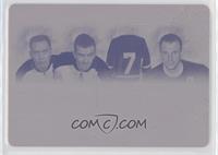 George Armstrong , Dave Keon , Tim Horton , Ted Kennedy #/1