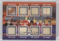 Tom Barrasso, Chris Chelios, Steve Yzerman, Hakan Loob, Guy Lapointe, Tony Espo…