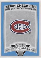 Team Checklists - Montreal Canadiens