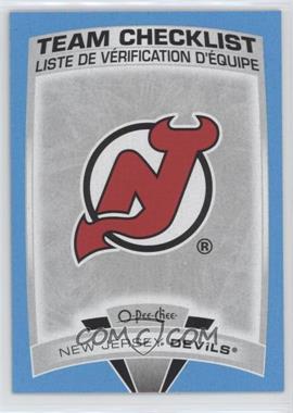 2019-20 O-Pee-Chee - [Base] - Blue #568 - Team Checklists - New Jersey Devils