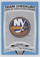 Team Checklists - New York Islanders