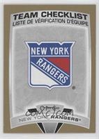 Team Checklists - New York Rangers