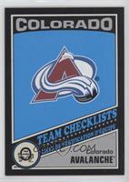 Team Checklists - Colorado Avalanche #/100