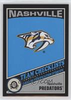 Team Checklists - Nashville Predators #/100