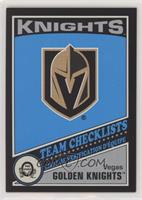 Team Checklists - Vegas Golden Knights #/100