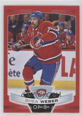 2019-20 O-Pee-Chee - [Base] - Wrapper Redemption Red Blank Back #132 - Shea Weber