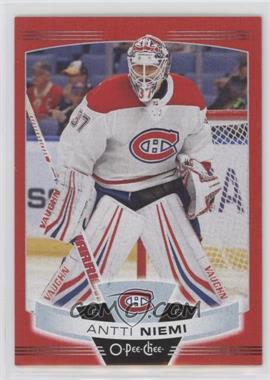 2019-20 O-Pee-Chee - [Base] - Wrapper Redemption Red Blank Back #263 - Antti Niemi
