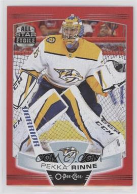 2019-20 O-Pee-Chee - [Base] - Wrapper Redemption Red Blank Back #272 - Pekka Rinne