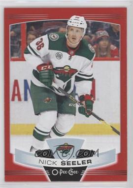 2019-20 O-Pee-Chee - [Base] - Wrapper Redemption Red #406 - Nick Seeler