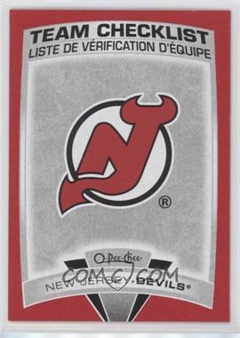 2019-20 O-Pee-Chee - [Base] - Wrapper Redemption Red #568 - Team Checklists - New Jersey Devils