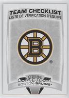 Team Checklists - Boston Bruins