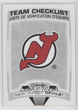 2019-20 O-Pee-Chee - [Base] #568 - Team Checklists - New Jersey Devils