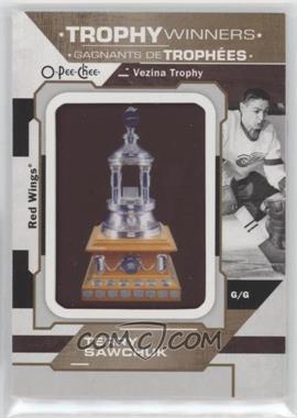 2019-20 O-Pee-Chee - Manufactured Trophy Winners #P-64 - Vezina Trophy - Terry Sawchuk