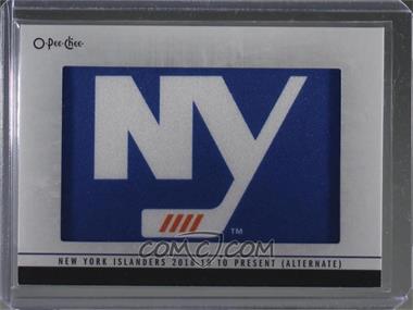 2019-20 O-Pee-Chee - Team Logo Manufactured Patch Update #328 - New York Islanders