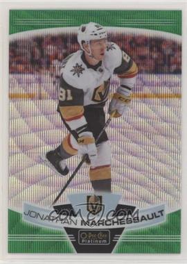 2019-20 O-Pee-Chee Platinum - [Base] - Emerald Surge #22 - Jonathan Marchessault /10