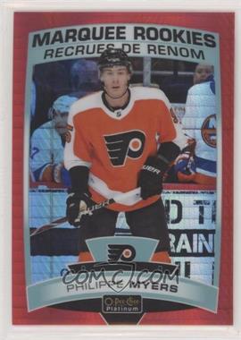 2019-20 O-Pee-Chee Platinum - [Base] - Red Prism #195 - Marquee Rookies - Philippe Myers /199