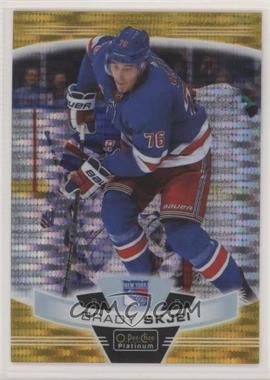 2019-20 O-Pee-Chee Platinum - [Base] - Seismic Gold #54 - Brady Skjei /50