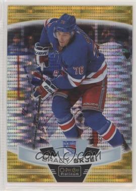 2019-20 O-Pee-Chee Platinum - [Base] - Seismic Gold #54 - Brady Skjei /50